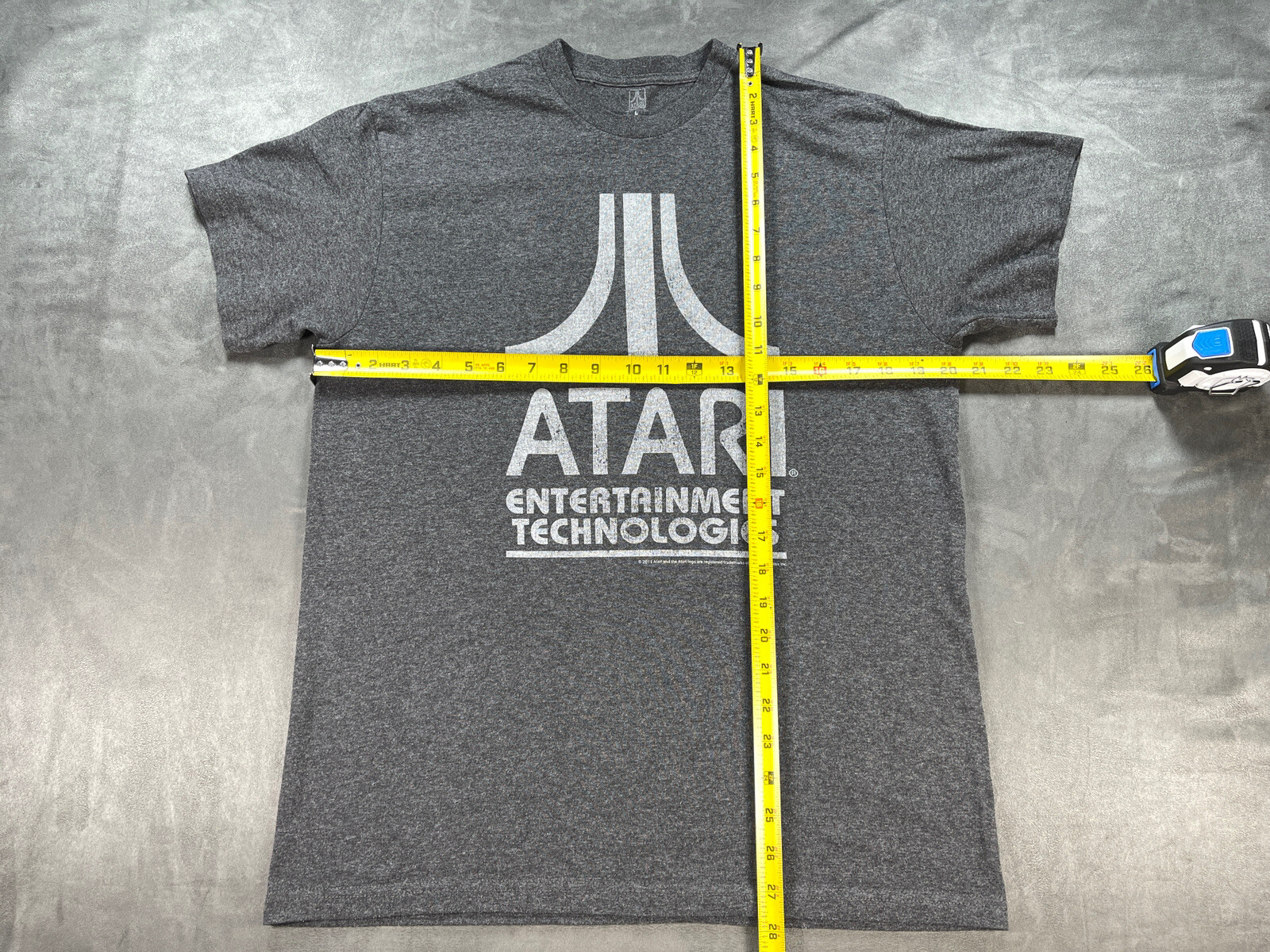 Gray MEDIUM Atari Game Console Gaming System Logo… - image 7