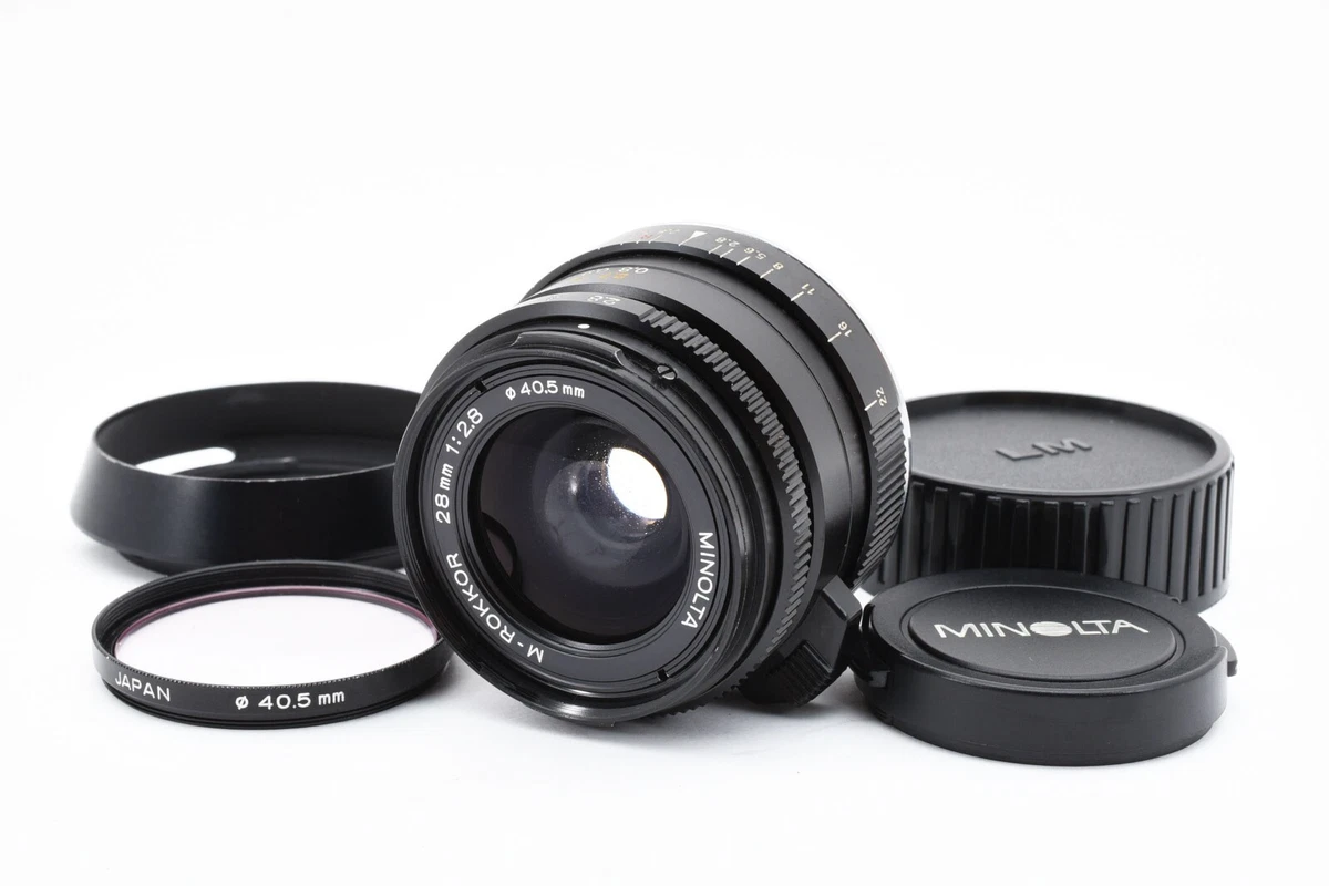 Minolta Leica M Camera Lenses 28mm Focal for sale | eBay