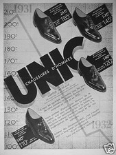 PUBLICITÉ 1932 UNIC