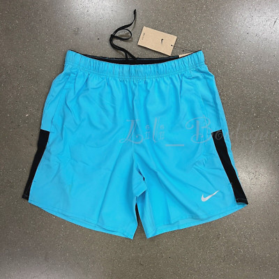 Nike Challenger Men Dri-FIT 7'' Unlined Running Shorts DV9344-416 Blue Size XXXL