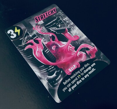 ✭*:゜☆tomomi Shop゜:*✭ King Of Tokyo Dark Edition | Stretchy Power Card