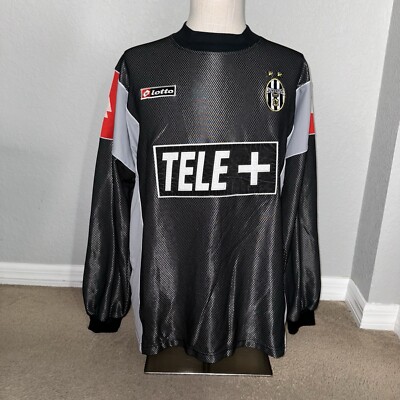 Juventus 2000/01 Goalkeeper Home Soccer Vintage Shirt Jersey Lotto