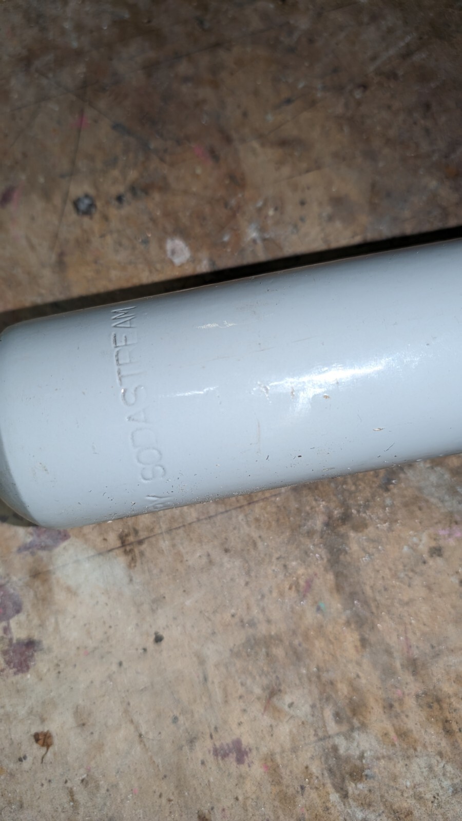 Vintage Soda Stream Gas Bottle Nearly Full eBay