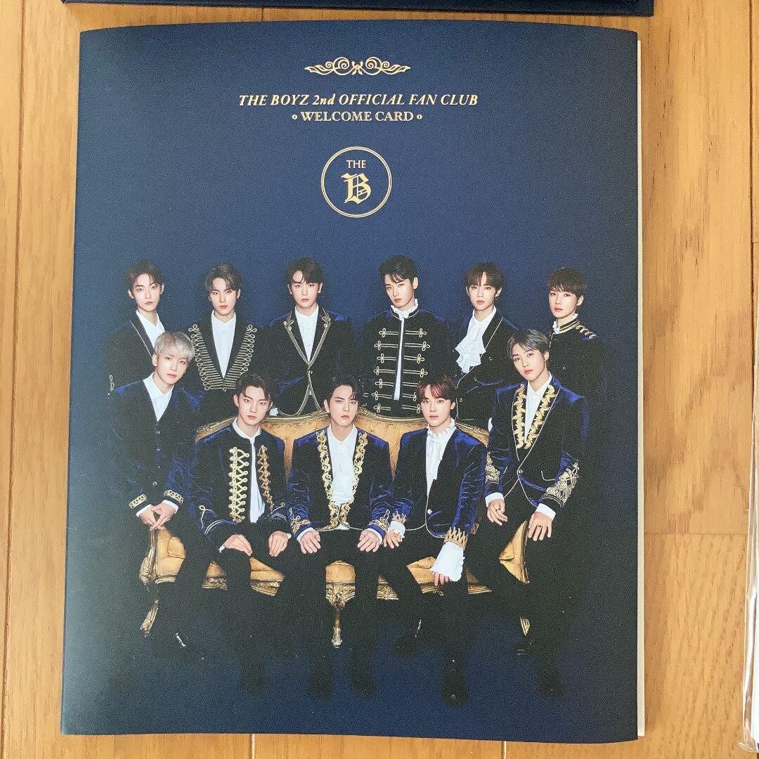 THE BOYZ THE B 2nd term Membership Welcome kit Official Korea Fan