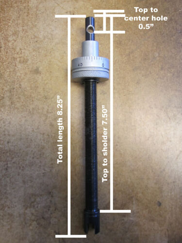 Milling Machine Part- Quill Stop Micro Screw Assembly MP6104SET - Picture 3 of 3