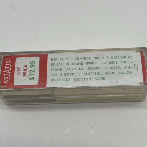 Astatic 105D Plug In Phono Cartridge For Admiral Columbia Duotone EV Fideltone - Afbeelding 2 van 5