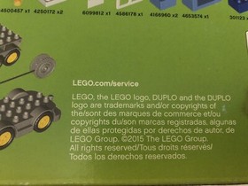 LEGO DUPLO Town Fire Truck 10592 (2015) - 26 pieces - NIB - RETIRED  New In Box