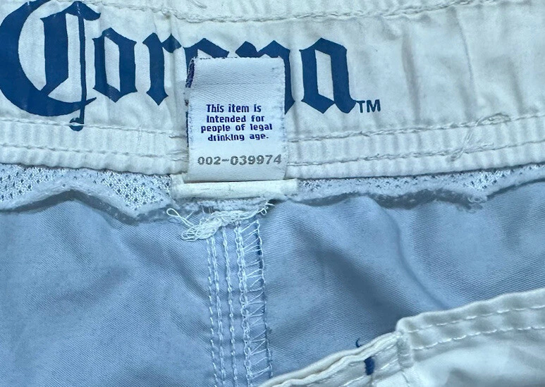 Vintage 90s Corona Beer Swim Trunk /Spell Out Board Shorts Mens XL - Image 4 of 4