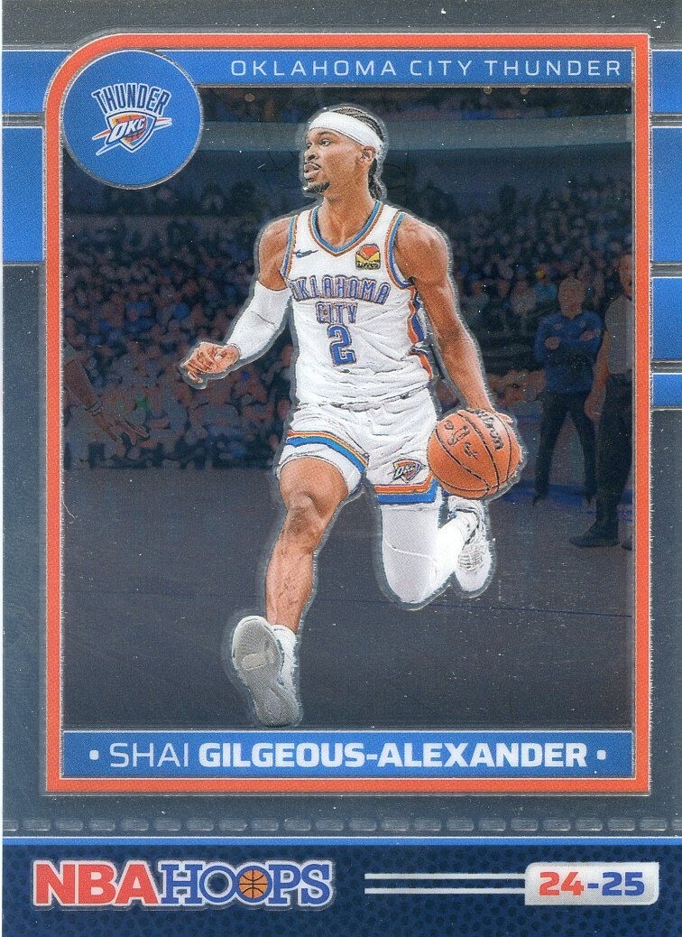 2024-25 Panini NBA Hoops SHAI GILGEOUS-ALEXANDER #126
