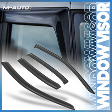 Smoke Window Visor Shade Tape-on Vent Rain Deflector Guard For 10-16 Ford Taurus Smoke Window Visor Shade Tape-on Vent Rain Deflector Guard For 10-16 Ford Taurus