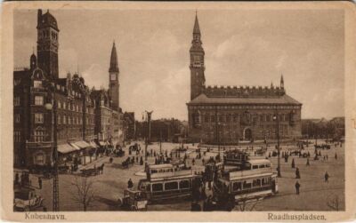Premium Photo | A street scene denmark copenhagen