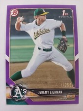 2018 Bowman Draft Purple /250 Jeremy Eierman #BD-179