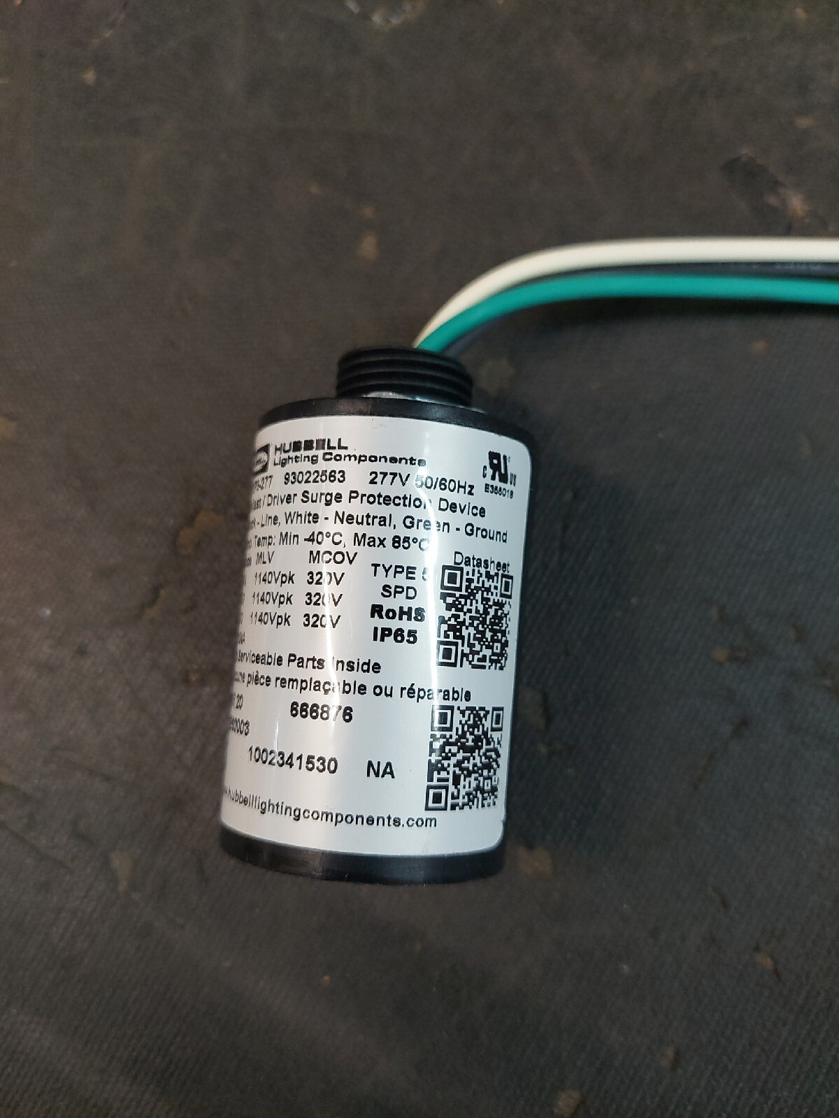 Hussell BSP3277 BALLAST DRIVER SURGE PROTECTOR DEVICE eBay