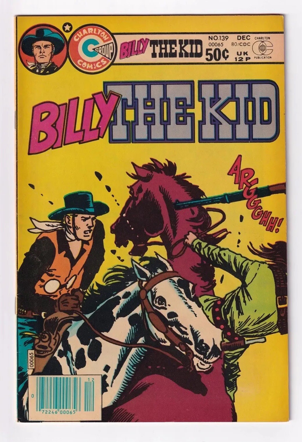 1980 Billy The Kid #139 - Charlton Comics - John Severin