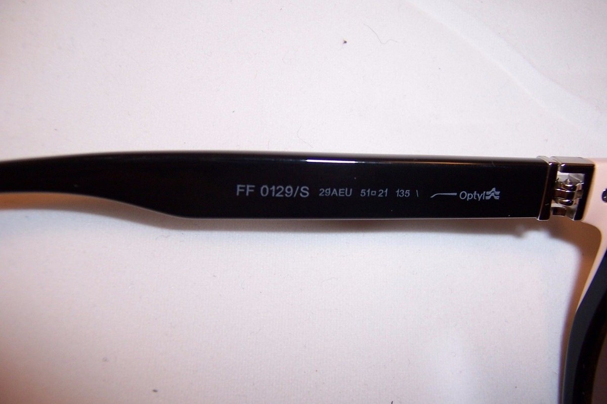 FENDI Sunglasses FF 0129/S 29A-EU Shiny Black/Gray Gradient NEW FENDI SUNGLASSES FF 0129/S 29A-EU SHINY BLACK/ GRAY  main image 2