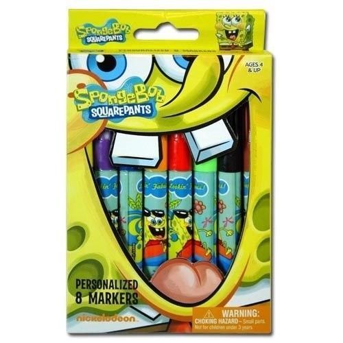 Spongebob-Squarepants-8pk-Juicy-Marker-in-Window-Box-Fast-Free-post