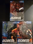 GI Joe Classified Series 6" Lot of 3 Figures Beach Head Firefly Red Ninja