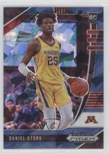 2020-21 Panini Prizm Draft Picks Blue Ice Prizm 1/99 Daniel Oturu #73 10lj