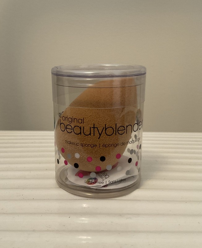 The Original Beauty Blender Makeup Sponge Applicator Nude, NEW Sealed