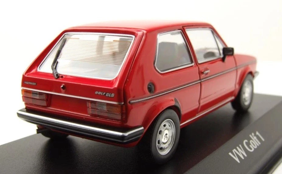 MAXICHAMPS, VOLKSWAGEN Golf I Rosso, 1/43, MXC940055161 - Immagine 2 di 4