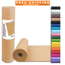 17.5" x 1200'' Brown Kraft Paper 50 lb Basis Weight Roll Packaging Shipping NEW*