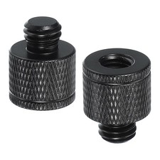 2 Pcs Tripod Screw Adapter M8 Female to 3/8" Male Tripod Nut Camera Mount Screw
