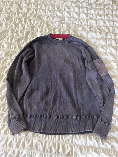 Vintage Y2k Nick Danger Sweater Pullover Long Sleeve Grunge Distressed Sz S/M