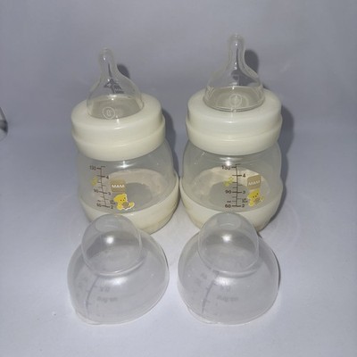 MAM Easy Start 5 oz Anti Colic - Cream (set of 2)  0  Nipple
