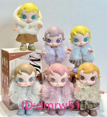 Authentic POP MART Molly Winter Fit Check Confirmed Blind Box Figure Cute Toy