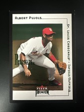 ALBERT PUJOLS 2001 Fleer Premium Rookie RC /1999 Cardinals