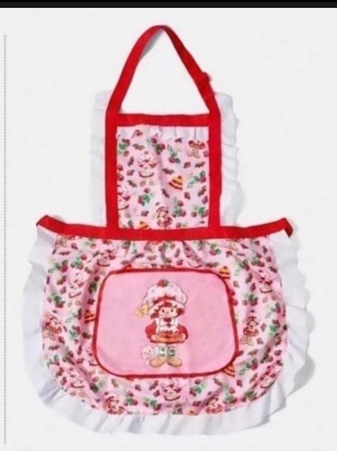 Strawberry Shortcake Puppe Druck Schürze Tie Back verstellbarer Nackenriemen Tasche
