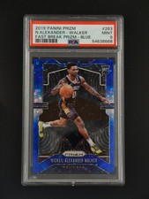 Nickeil Alexander-Walker RC 2019-20 Prizm Fast Break Blue 122/175 PSA 9 [3hk