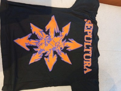 Sepultura Vintage T-Shirt  1995 Ohne Etikett