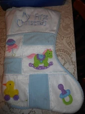 Baby's First Christmas Stocking-gender neutral!!
