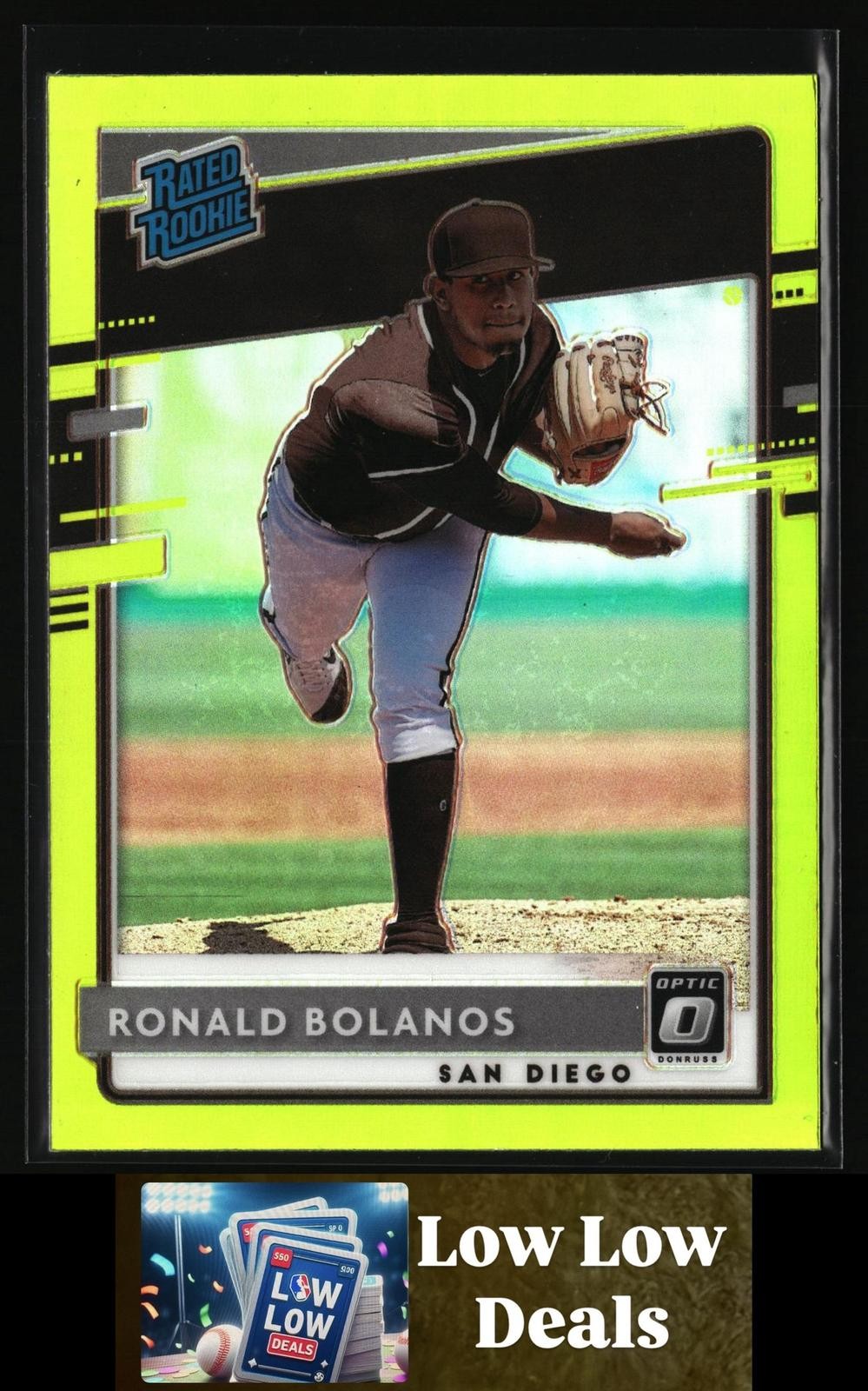 2020 Donruss Optic #84 Ronald Bolanos Yellow