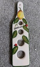 Sorrento pottery glazed painred Pasta Measure