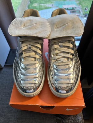 Nike NSW Tiempo '94 SP Liquid Metal Silver/White size 9.5