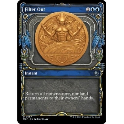 FILTER OUT (SHOWCASE) X4 March Of The Machine: The Aftermath MAT Magic MTG CARD
