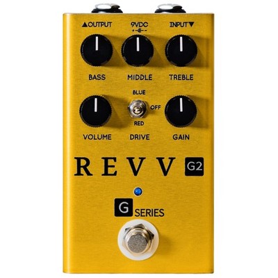 Revv Amplification G2 V2 Gold Overdrive Pedal