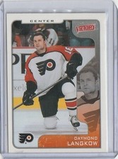 2001-02 Upper Deck Victory #255 Daymond Langkow Philadelphia Flyers