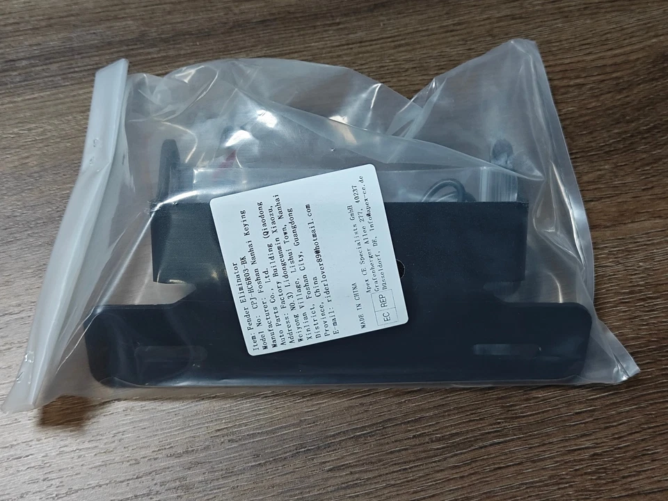 Soporte de matrícula eliminador de guardabarros con luz LED para HONDA CBR600RR 2003-2006 Foto 2 de 4