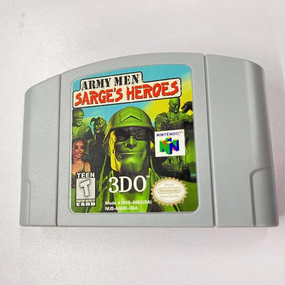 Army Men: Sarge`s Heroes - Nintendo 64 (N64) редкая находка высокий спрос - Изображение 4 из 4