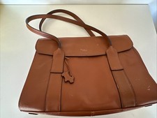 Radley Tan Leather Medium Fold Over Bag