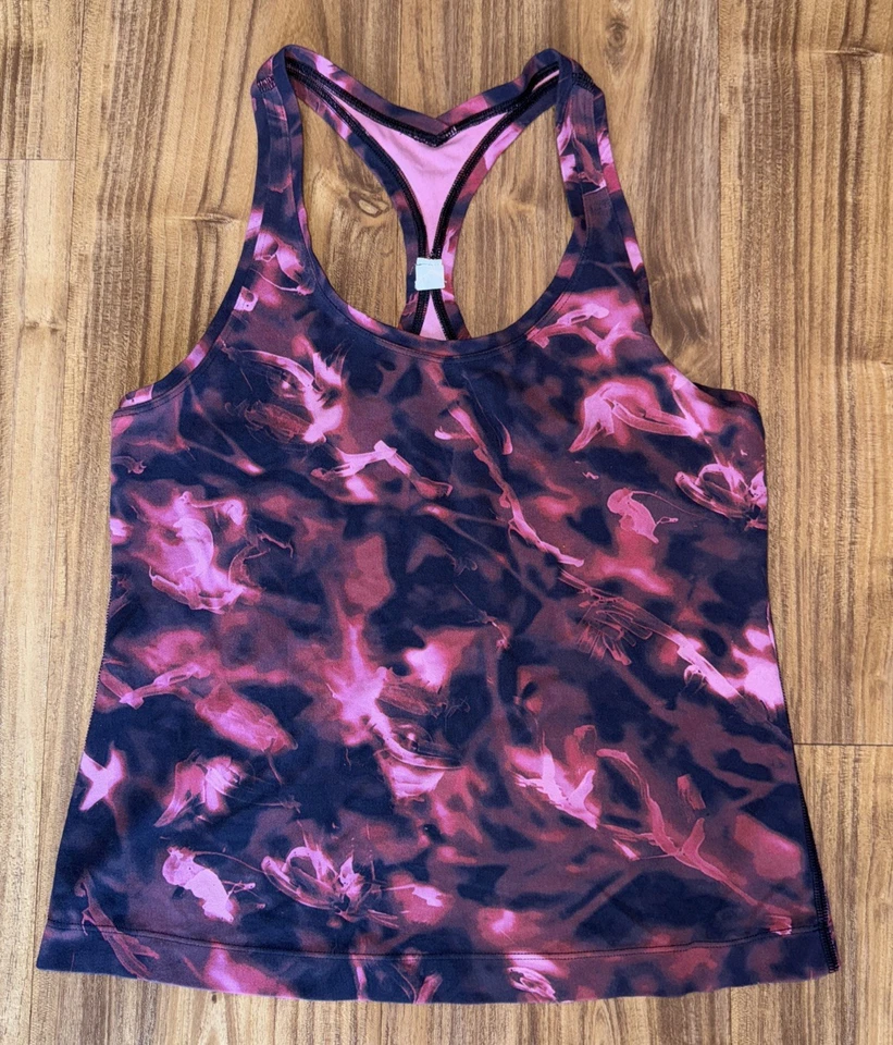 Camiseta sin mangas corta Lululemon para mujer Cool Gimnasio espalda deportiva Nulu talla 8 Foto 4 de 4