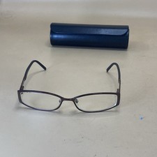 Ellen Tracy BELIZE COFFEE 53-15-130 Metal Full Rim Eyeglasses Frame FRAME ONLY