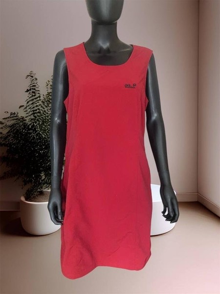 Women Jack Wolfskin Dress Burgundy Polyamide 40 /
