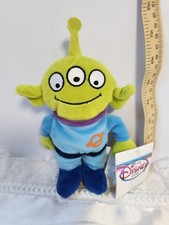 Disney Store TOY STORY ALIEN 7" Bean Bag Plush Beanie NEW Retired