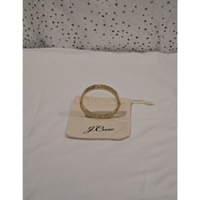 JCrew Gold Tone Bangle Bracelet