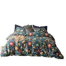 Colorful Floral Duvet Cover 100 Cotton Flower Duvet Cover 3 Queen Color 17