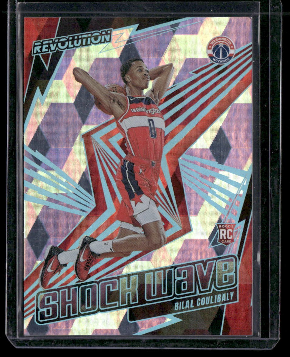 2023-24 Panini Revolution #24 Bilal Coulibaly Shock Wave Cubic #/50